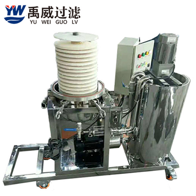 Aktif Karbon Filtre için 304 Paslanmaz Çelik Diatomit Filtre Makinesi
