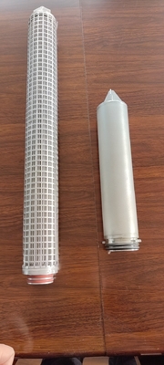 Paslanmaz Çelik Titanyum Çubuk Filtre Kartuşu 0.22 Mikron Su Gaz Filtresi Pres Yedekleri